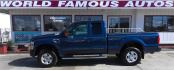 2008 BLUE Ford F-250 SD FX4 SuperCab (1FTSX21R58E) with an 6.4L V8 OHV 32V TURBO DIESEL engine, located at 502 S. Riverside Avenue, Medford, OR, 97501, (541) 773-3136, 42.322803, -122.867477 - Photo#0