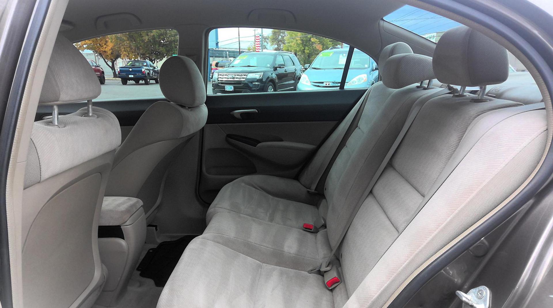 2010 BROWN Honda Civic LX Sedan 5-Speed AT (19XFA1F56AE) with an 1.8L L4 SOHC 16V engine, 5-Speed Automatic transmission, located at 502 S. Riverside Avenue, Medford, OR, 97501, (541) 773-3136, 42.322803, -122.867477 - Photo#5