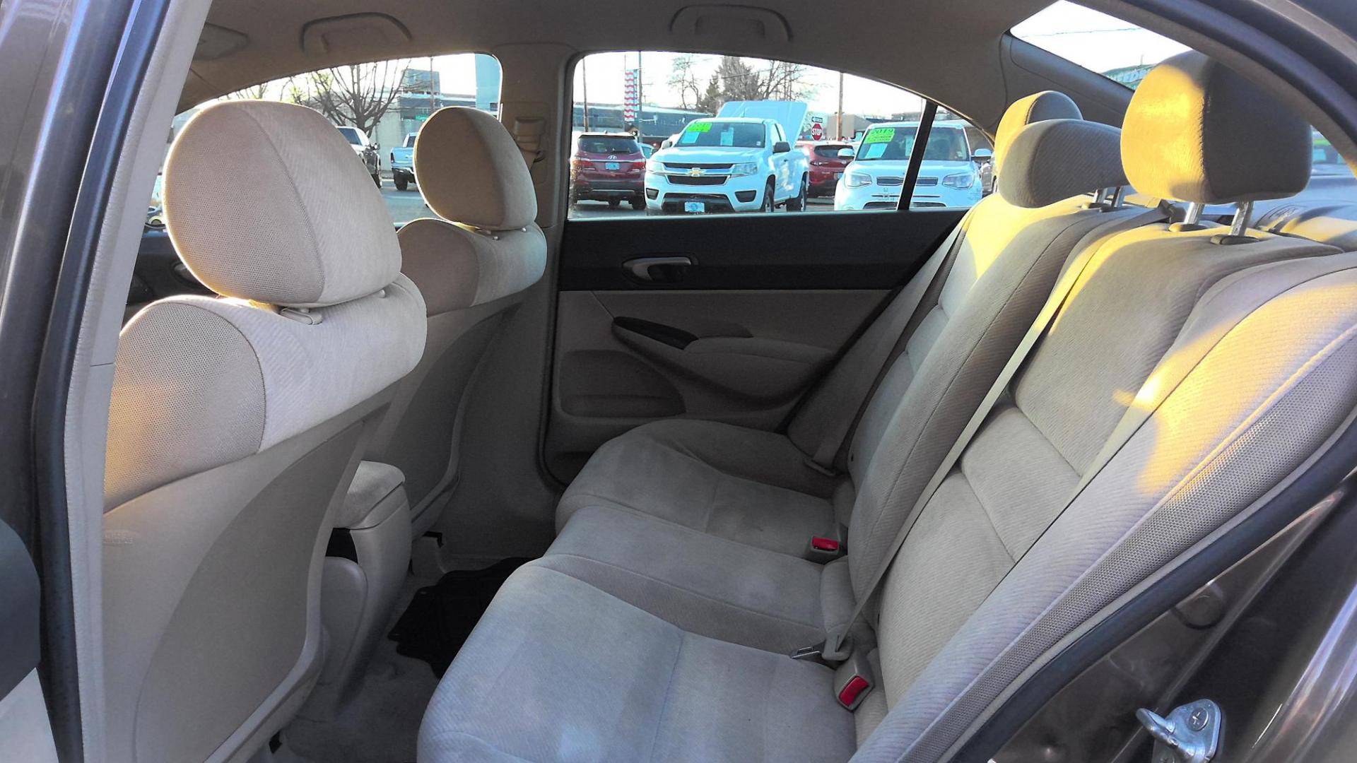 2010 BROWN Honda Civic LX Sedan 5-Speed AT (19XFA1F56AE) with an 1.8L L4 SOHC 16V engine, 5-Speed Automatic transmission, located at 502 S. Riverside Avenue, Medford, OR, 97501, (541) 773-3136, 42.322803, -122.867477 - Photo#6