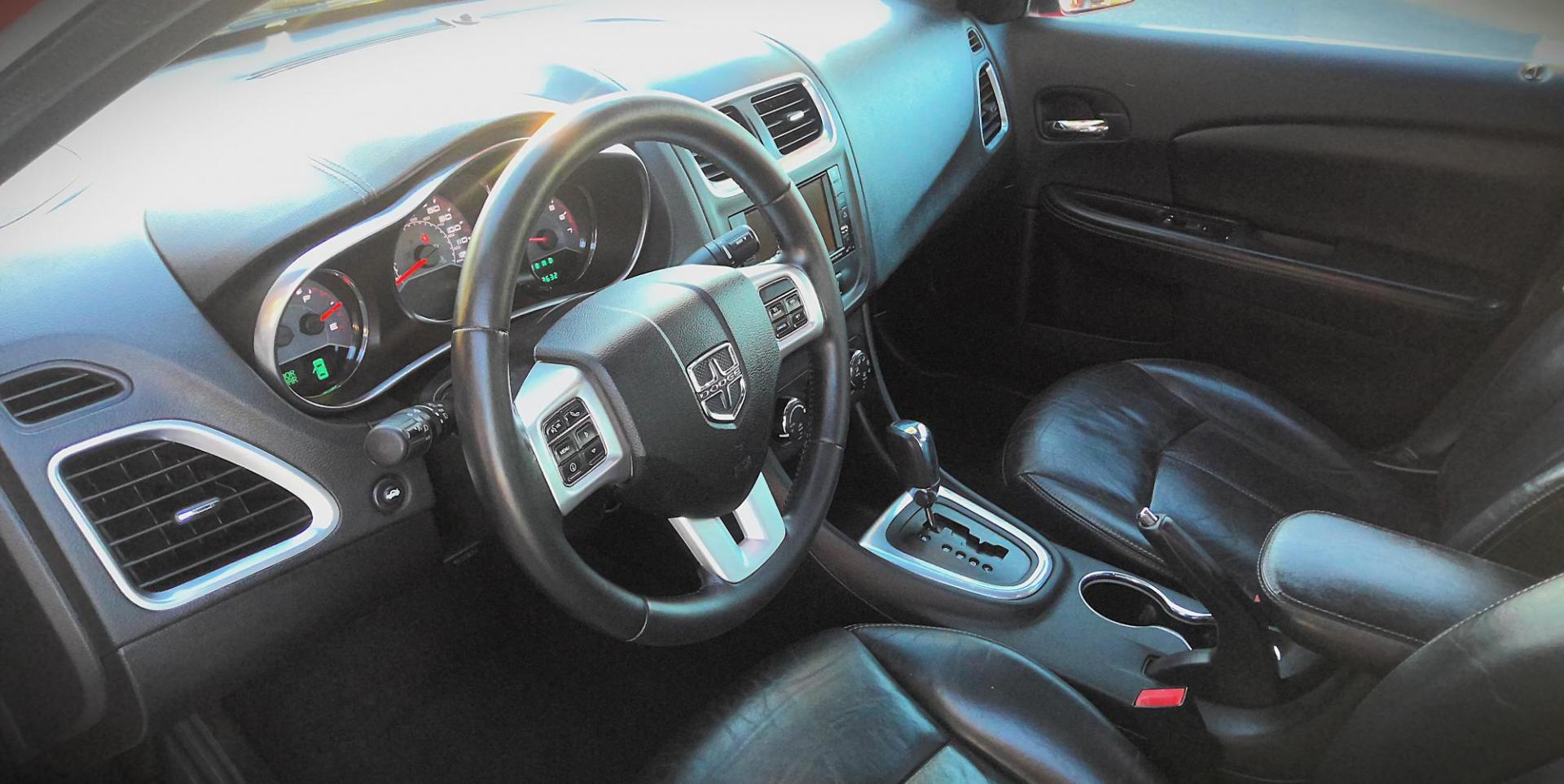 2013 RED Dodge Avenger SXT (1C3CDZCB9DN) with an 2.4L L4 DOHC 16V engine, 6-Speed Automatic transmission, located at 502 S. Riverside Avenue, Medford, OR, 97501, (541) 773-3136, 42.322803, -122.867477 - Photo#9