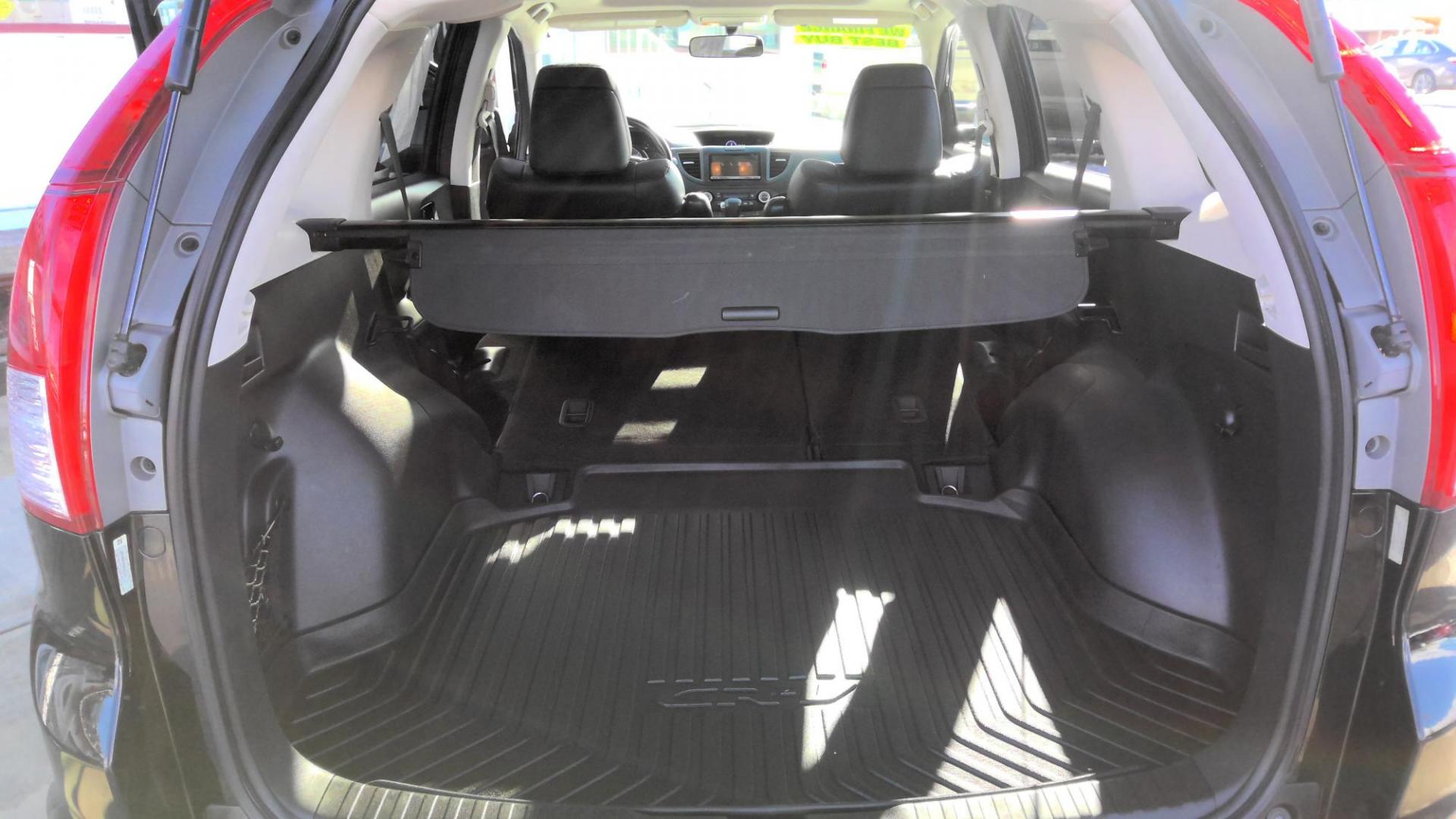 2013 BLACK Honda CR-V EX-L 4WD 5-Speed AT (2HKRM4H76DH) with an 2.4L L4 DOHC 16V engine, 5-Speed Automatic transmission, located at 502 S. Riverside Avenue, Medford, OR, 97501, (541) 773-3136, 42.322803, -122.867477 - Photo#4