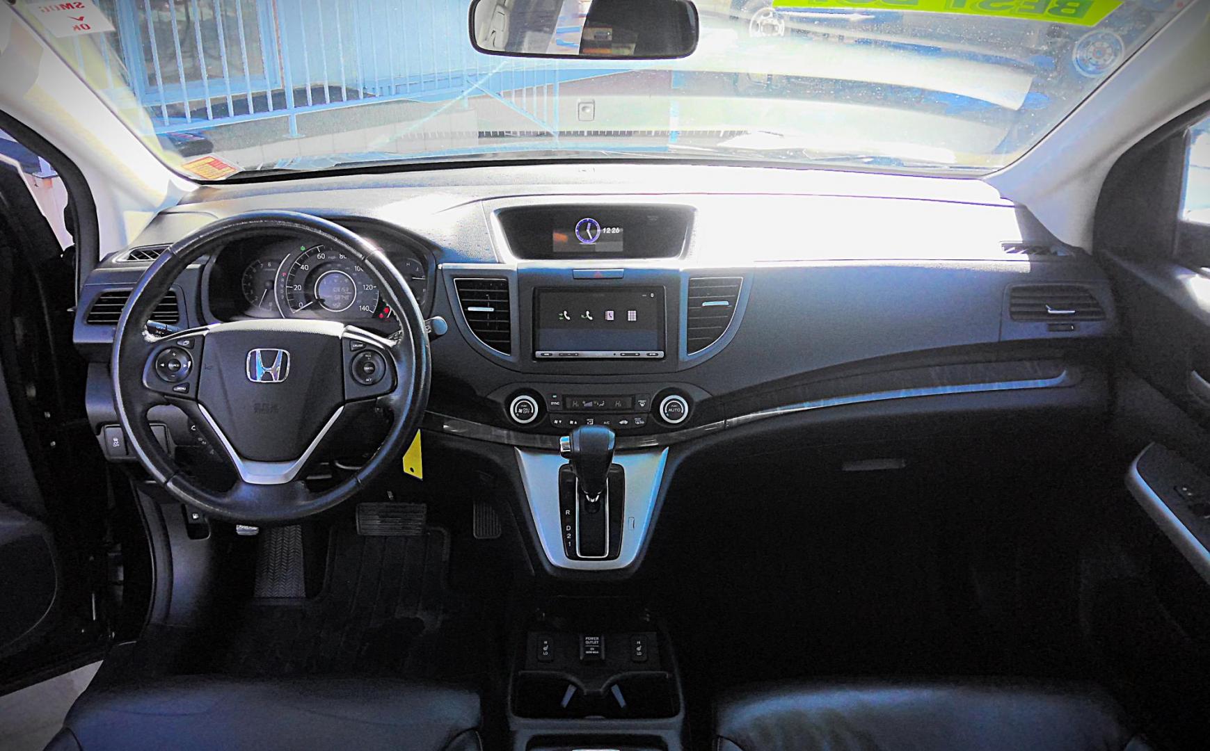 2013 BLACK Honda CR-V EX-L 4WD 5-Speed AT (2HKRM4H76DH) with an 2.4L L4 DOHC 16V engine, 5-Speed Automatic transmission, located at 502 S. Riverside Avenue, Medford, OR, 97501, (541) 773-3136, 42.322803, -122.867477 - Photo#7