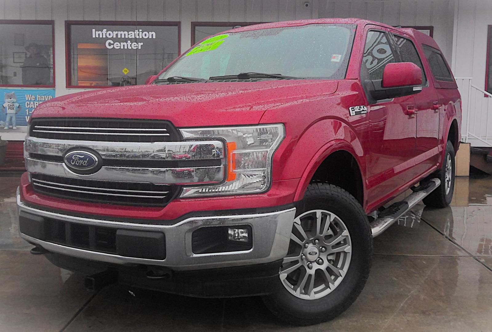 2018 RED Ford F-150 XLT SuperCrew 6.5-ft. Bed 4WD (1FTEW1EP6JK) with an 2.7L V6 DOHC 24V engine, 6A transmission, located at 502 S. Riverside Avenue, Medford, OR, 97501, (541) 773-3136, 42.322803, -122.867477 - Photo#1
