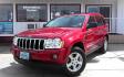 2005 RED Jeep Grand Cherokee Limited 4WD (1J4HR58N85C) with an 4.7L V8 SOHC 16V engine, 5-Speed Automatic Overdrive transmission, located at 502 S. Riverside Avenue, Medford, OR, 97501, (541) 773-3136, 42.322803, -122.867477 - Photo#1
