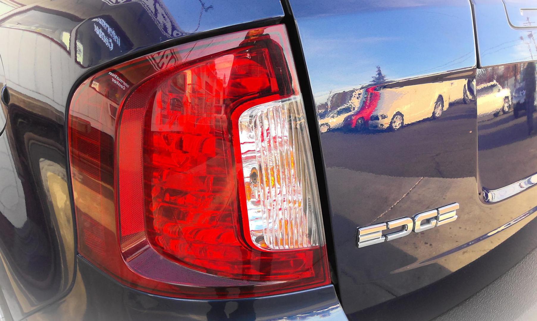 2011 BLUE Ford Edge Sport AWD (2FMDK4AK9BB) with an 3.7L V6 DOHC 24V engine, 6-Speed Automatic transmission, located at 502 S. Riverside Avenue, Medford, OR, 97501, (541) 773-3136, 42.322803, -122.867477 - Photo#4