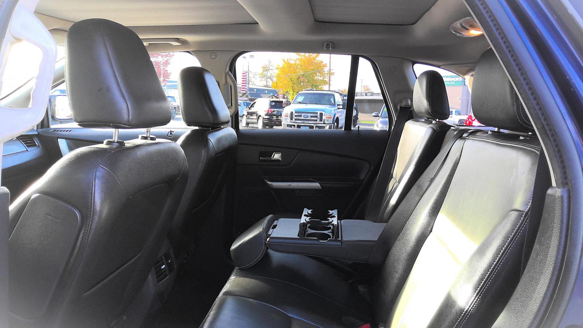 2011 BLUE Ford Edge Sport AWD (2FMDK4AK9BB) with an 3.7L V6 DOHC 24V engine, 6-Speed Automatic transmission, located at 502 S. Riverside Avenue, Medford, OR, 97501, (541) 773-3136, 42.322803, -122.867477 - Photo#7