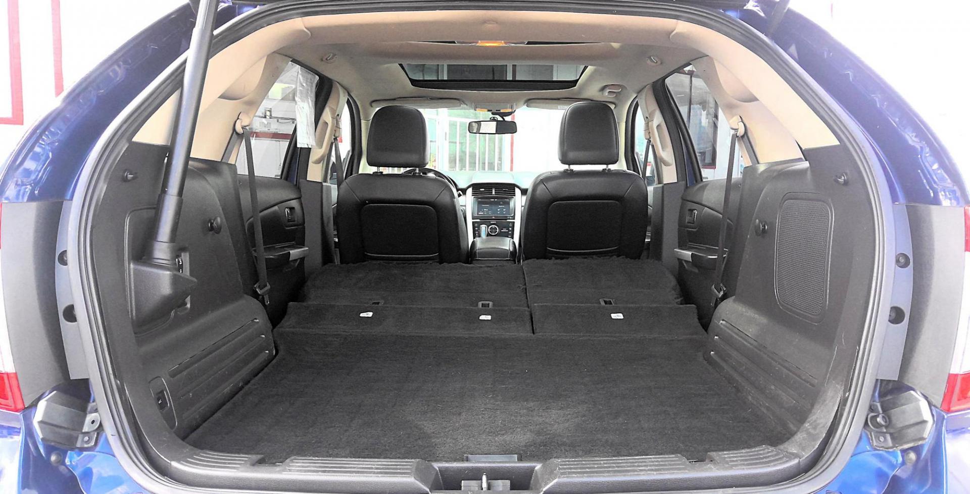 2011 BLUE Ford Edge Sport AWD (2FMDK4AK9BB) with an 3.7L V6 DOHC 24V engine, 6-Speed Automatic transmission, located at 502 S. Riverside Avenue, Medford, OR, 97501, (541) 773-3136, 42.322803, -122.867477 - Photo#4