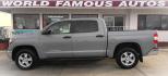 2018 GRAY Toyota Tundra SR5 4.6L V8 CrewMax 4WD (5TFDM5F13JX) with an 4.6L V8 DOHC 32V engine, 6A transmission, located at 502 S. Riverside Avenue, Medford, OR, 97501, (541) 773-3136, 42.322803, -122.867477 - Photo#0