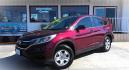 2015 RED Honda CR-V LX 2WD (2HKRM3H30FH) with an 2.4L L4 DOHC 16V engine, Continuously Variable Transmission transmission, located at 502 S. Riverside Avenue, Medford, OR, 97501, (541) 773-3136, 42.322803, -122.867477 - Photo#1
