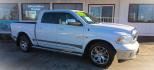 2017 WHITE RAM 1500 Longhorn Crew Cab SWB 4WD (1C6RR7PT7HS) with an 5.7L V8 OHV 16V engine, 8A transmission, located at 502 S. Riverside Avenue, Medford, OR, 97501, (541) 773-3136, 42.322803, -122.867477 - Photo#1