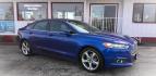 2014 BLUE Ford Fusion SE (3FA6P0HD8ER) with an 1.5L L4 DOHC 16V engine, located at 502 S. Riverside Avenue, Medford, OR, 97501, (541) 773-3136, 42.322803, -122.867477 - Photo#1
