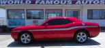 2012 RED Dodge Challenger SXT (2C3CDYAG3CH) with an 3.6L V6 DOHC 24V engine, 4-Speed Automatic transmission, located at 502 S. Riverside Avenue, Medford, OR, 97501, (541) 773-3136, 42.322803, -122.867477 - Photo#0