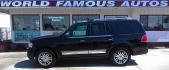 2007 BLACK Lincoln Navigator 4WD Luxury (5LMFU28507L) with an 5.4L V8 SOHC 24V engine, 6-Speed Automatic Overdrive transmission, located at 502 S. Riverside Avenue, Medford, OR, 97501, (541) 773-3136, 42.322803, -122.867477 - Photo#0