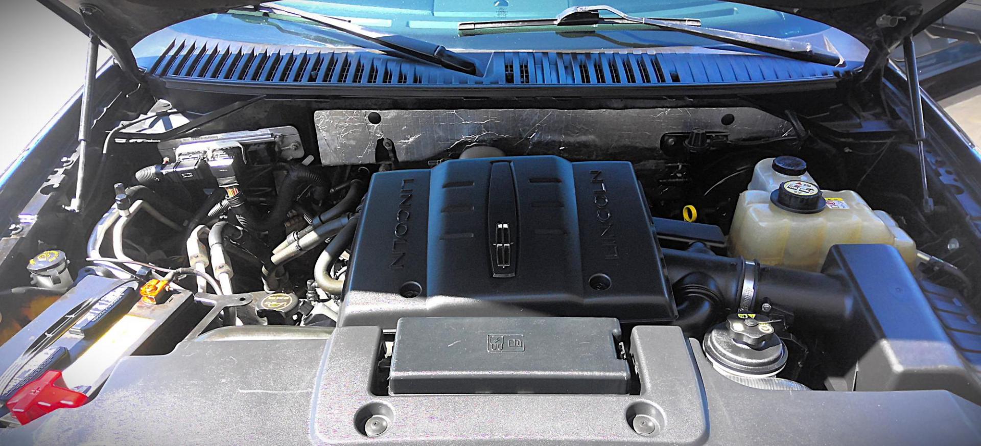 2007 BLACK Lincoln Navigator 4WD Luxury (5LMFU28507L) with an 5.4L V8 SOHC 24V engine, 6-Speed Automatic Overdrive transmission, located at 502 S. Riverside Avenue, Medford, OR, 97501, (541) 773-3136, 42.322803, -122.867477 - Photo#16