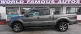 2013 GRAY Ford F-150 XLT SuperCrew 6.5-ft. Bed 4WD (1FTFW1ET7DF) with an 3.5L V6 TURBO engine, 6-Speed Automatic transmission, located at 502 S. Riverside Avenue, Medford, OR, 97501, (541) 773-3136, 42.322803, -122.867477 - Photo#0