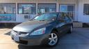 2005 GRAY Honda Accord EX Sedan AT (JHMCM56735C) with an 2.4L L4 DOHC 16V engine, 5-Speed Automatic transmission, located at 502 S. Riverside Avenue, Medford, OR, 97501, (541) 773-3136, 42.322803, -122.867477 - Photo#1