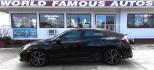 2018 BLACK Honda Civic Sport 6M (SHHFK7G46JU) with an 2.0L L4 DOHC 16V TURBO engine, 6M transmission, located at 502 S. Riverside Avenue, Medford, OR, 97501, (541) 773-3136, 42.322803, -122.867477 - Photo#0