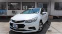2017 WHITE Chevrolet Cruze LS Auto (3G1BC5SM4HS) with an 1.4L L4 DOHC 16V TURBO engine, 6A transmission, located at 502 S. Riverside Avenue, Medford, OR, 97501, (541) 773-3136, 42.322803, -122.867477 - Photo#1