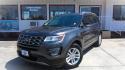 2017 GRAY Ford Explorer XLT FWD (1FM5K7DH7HG) with an 2.3L L4 DOHC 16V engine, 6A transmission, located at 502 S. Riverside Avenue, Medford, OR, 97501, (541) 773-3136, 42.322803, -122.867477 - Photo#1
