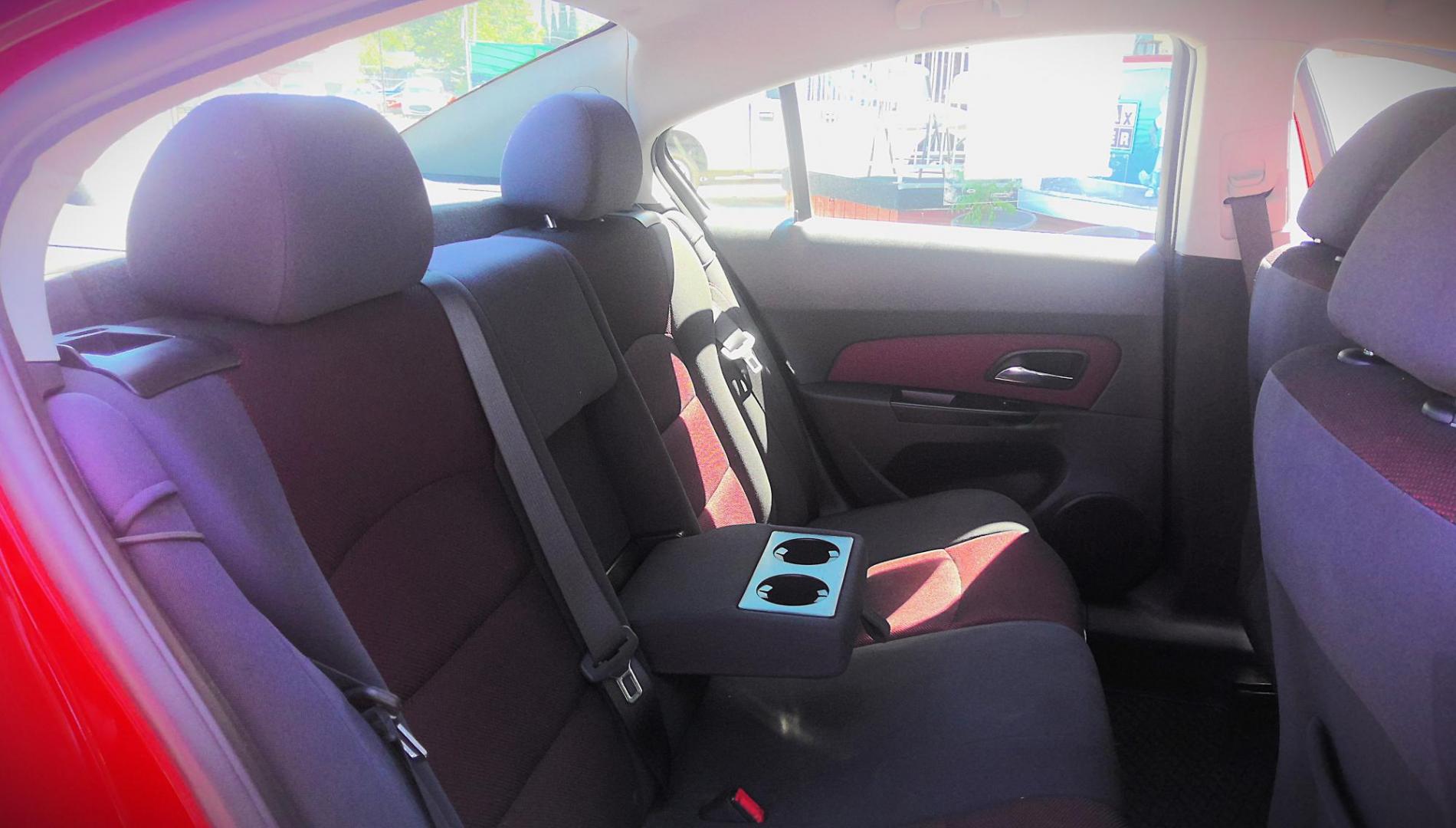 2014 RED Chevrolet Cruze 1LT Manual (1G1PD5SBXE7) with an 1.4L L4 DOHC 16V TURBO engine, 6-Speed Manual transmission, located at 502 S. Riverside Avenue, Medford, OR, 97501, (541) 773-3136, 42.322803, -122.867477 - Photo#5