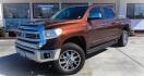 2015 BROWN Toyota Tundra Platinum CrewMax 5.7L 4WD (5TFAY5F1XFX) with an 5.7L V8 DOHC 32V engine, 6-Speed Automatic transmission, located at 502 S. Riverside Avenue, Medford, OR, 97501, (541) 773-3136, 42.322803, -122.867477 - Photo#1