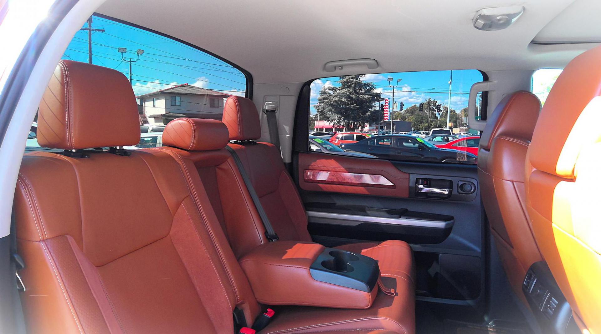 2015 BROWN Toyota Tundra Platinum CrewMax 5.7L 4WD (5TFAY5F1XFX) with an 5.7L V8 DOHC 32V engine, 6-Speed Automatic transmission, located at 502 S. Riverside Avenue, Medford, OR, 97501, (541) 773-3136, 42.322803, -122.867477 - Photo#6