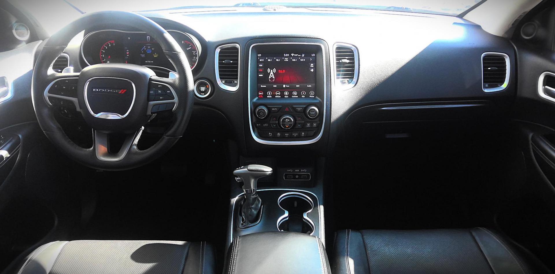 2018 WHITE Dodge Durango Citadel AWD (1C4RDJEGXJC) with an 3.6L V6 DOHC 24V engine, 8A transmission, located at 502 S. Riverside Avenue, Medford, OR, 97501, (541) 773-3136, 42.322803, -122.867477 - Photo#14
