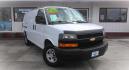 2020 WHITE Chevrolet Express 2500 Cargo (1GCWGAFP5L1) with an 4.3L V6 engine, 6A transmission, located at 502 S. Riverside Avenue, Medford, OR, 97501, (541) 773-3136, 42.322803, -122.867477 - Photo#2