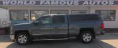 2014 BLUE Chevrolet Silverado 1500 1LZ Crew Cab 4WD (3GCUKSECXEG) with an 5.3L V8 OHV 16V engine, 6-Speed Automatic transmission, located at 502 S. Riverside Avenue, Medford, OR, 97501, (541) 773-3136, 42.322803, -122.867477 - Photo#0