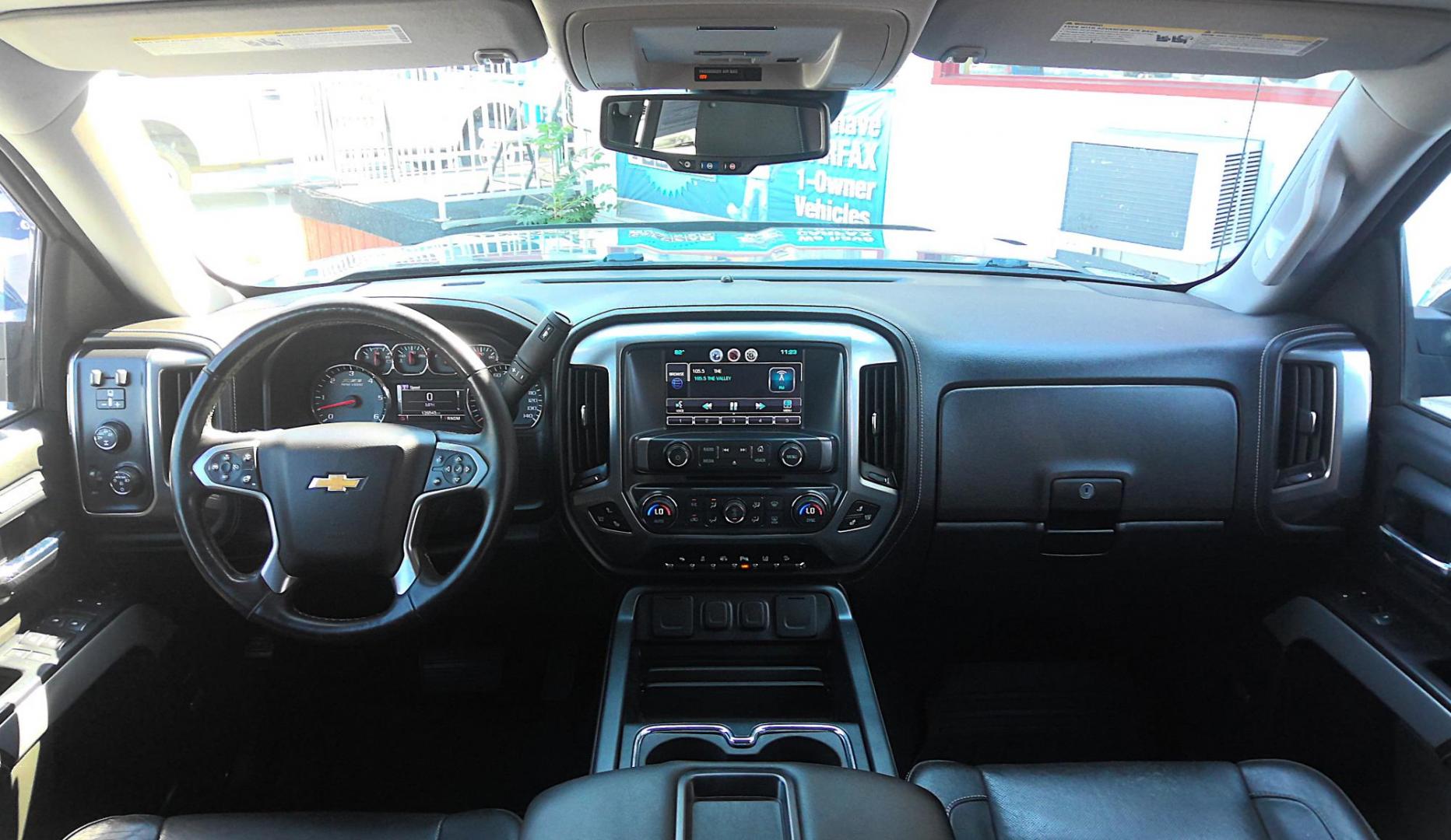 2014 BLUE Chevrolet Silverado 1500 1LZ Crew Cab 4WD (3GCUKSECXEG) with an 5.3L V8 OHV 16V engine, 6-Speed Automatic transmission, located at 502 S. Riverside Avenue, Medford, OR, 97501, (541) 773-3136, 42.322803, -122.867477 - Photo#7
