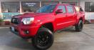 2015 RED Toyota Tacoma Double Cab V6 6MT 4WD (3TMLU4EN5FM) with an 4.0L V6 DOHC 24V engine, 6-Speed Manual transmission, located at 502 S. Riverside Avenue, Medford, OR, 97501, (541) 773-3136, 42.322803, -122.867477 - Photo#1