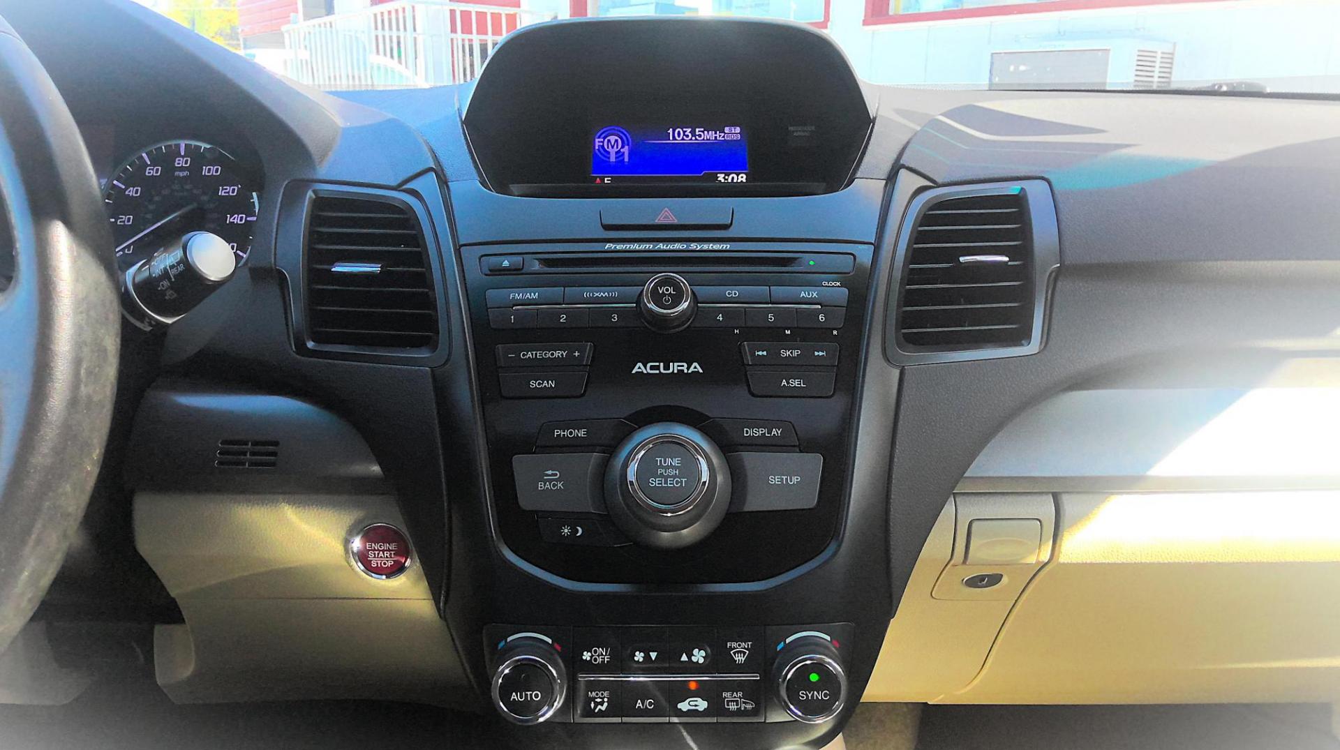 2015 WHITE Acura RDX 6-Spd AT (5J8TB3H33FL) with an 2.3L L4 DOHC 16V engine, 6-Speed Automatic transmission, located at 502 S. Riverside Avenue, Medford, OR, 97501, (541) 773-3136, 42.322803, -122.867477 - Photo#10