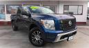 2022 BLUE Nissan Titan S Crew Cab 4WD (1N6AA1EC4NN) with an 5.6L V8 DOHC 32V engine, 9A transmission, located at 502 S. Riverside Avenue, Medford, OR, 97501, (541) 773-3136, 42.322803, -122.867477 - Photo#1