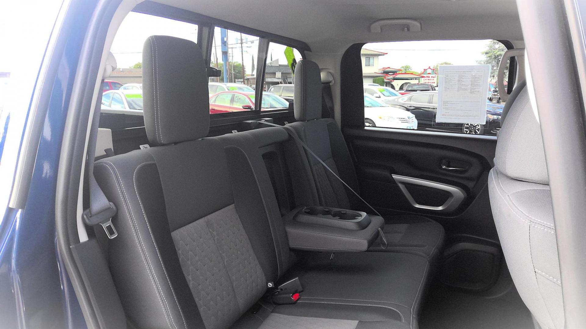 2022 BLUE Nissan Titan S Crew Cab 4WD (1N6AA1EC4NN) with an 5.6L V8 DOHC 32V engine, 9A transmission, located at 502 S. Riverside Avenue, Medford, OR, 97501, (541) 773-3136, 42.322803, -122.867477 - Photo#6