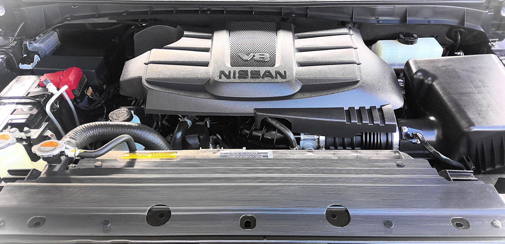 2022 BLUE Nissan Titan S Crew Cab 4WD (1N6AA1EC4NN) with an 5.6L V8 DOHC 32V engine, 9A transmission, located at 502 S. Riverside Avenue, Medford, OR, 97501, (541) 773-3136, 42.322803, -122.867477 - Photo#15
