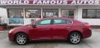 2011 RED Buick LaCrosse CXS (1G4GE5ED0BF) with an 3.6L V6 DOHC 24V engine, 6-Speed Automatic Overdrive transmission, located at 502 S. Riverside Avenue, Medford, OR, 97501, (541) 773-3136, 42.322803, -122.867477 - Photo#0
