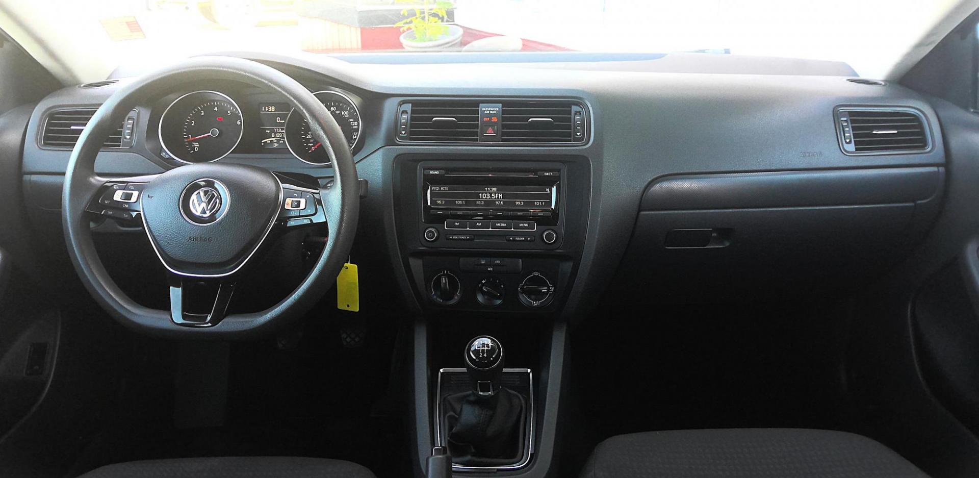 2015 BLACK Volkswagen Jetta S 5M (3VW1K7AJ1FM) with an 2.0L L4 DOHC 20V engine, 5-Speed Manual transmission, located at 502 S. Riverside Avenue, Medford, OR, 97501, (541) 773-3136, 42.322803, -122.867477 - Photo#7