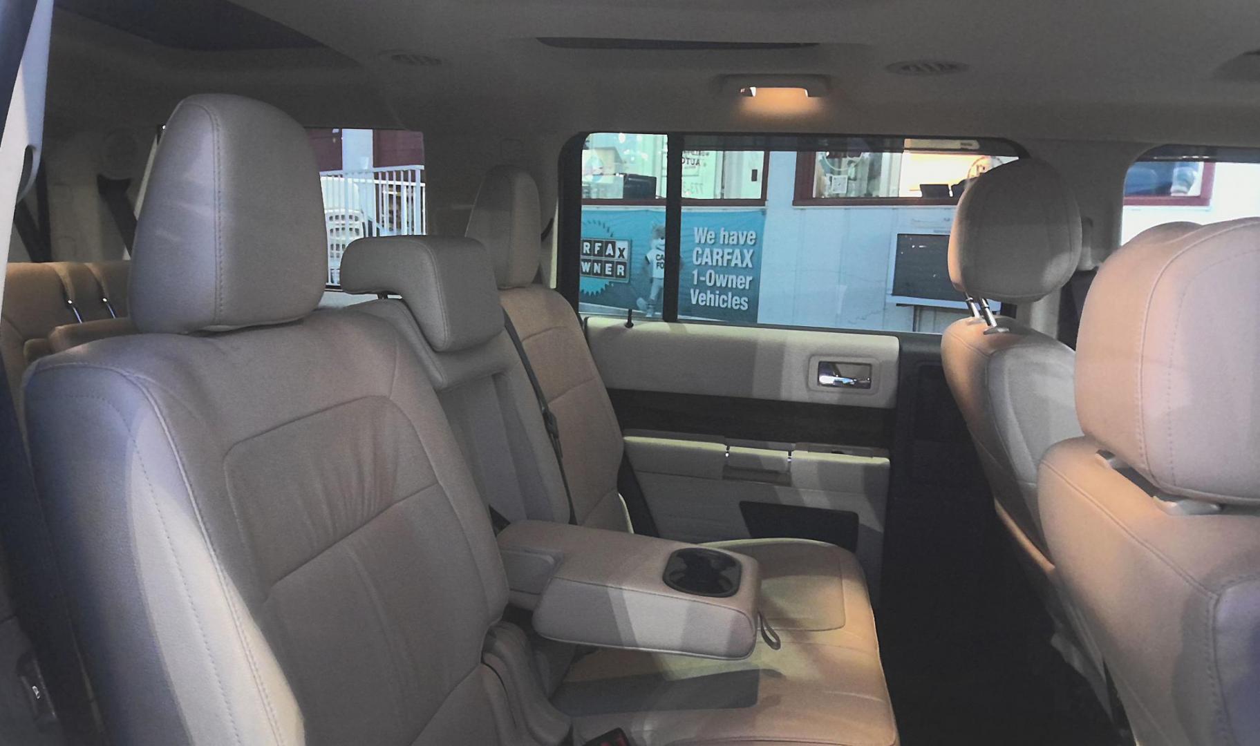 2014 BLACK Ford Flex Limited AWD w/EcoBoost (2FMHK6DT2EB) with an 3.5L V6 DOHC 24V engine, 6-Speed Automatic Overdrive transmission, located at 502 S. Riverside Avenue, Medford, OR, 97501, (541) 773-3136, 42.322803, -122.867477 - Photo#10