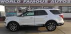 2018 WHITE Ford Explorer Platinum AWD (1FM5K8HT9JG) with an 3.5L V6 DOHC 24V engine, 6A transmission, located at 502 S. Riverside Avenue, Medford, OR, 97501, (541) 773-3136, 42.322803, -122.867477 - Photo#0