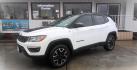 2019 WHITE Jeep Compass Trailhawk 4WD (3C4NJDDBXKT) with an 2.4L L4 DOHC 16V engine, 9A transmission, located at 502 S. Riverside Avenue, Medford, OR, 97501, (541) 773-3136, 42.322803, -122.867477 - Photo#1
