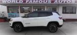 2019 WHITE Jeep Compass Trailhawk 4WD (3C4NJDDBXKT) with an 2.4L L4 DOHC 16V engine, 9A transmission, located at 502 S. Riverside Avenue, Medford, OR, 97501, (541) 773-3136, 42.322803, -122.867477 - Photo#0