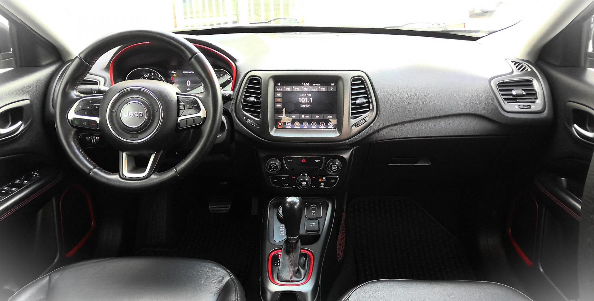 2019 WHITE Jeep Compass Trailhawk 4WD (3C4NJDDBXKT) with an 2.4L L4 DOHC 16V engine, 9A transmission, located at 502 S. Riverside Avenue, Medford, OR, 97501, (541) 773-3136, 42.322803, -122.867477 - Photo#10