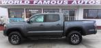2020 GRAY Toyota Tacoma SR5 Double Cab Long Bed V6 6AT 4WD (3TMCZ5AN1LM) with an 3.5L V6 DOHC 24V engine, 6A transmission, located at 502 S. Riverside Avenue, Medford, OR, 97501, (541) 773-3136, 42.322803, -122.867477 - Photo#0