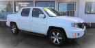 2014 WHITE Honda Ridgeline RTL-S (5FPYK1F65EB) with an 3.5L V6 SOHC 24V engine, 5-Speed Automatic transmission, located at 502 S. Riverside Avenue, Medford, OR, 97501, (541) 773-3136, 42.322803, -122.867477 - Photo#1