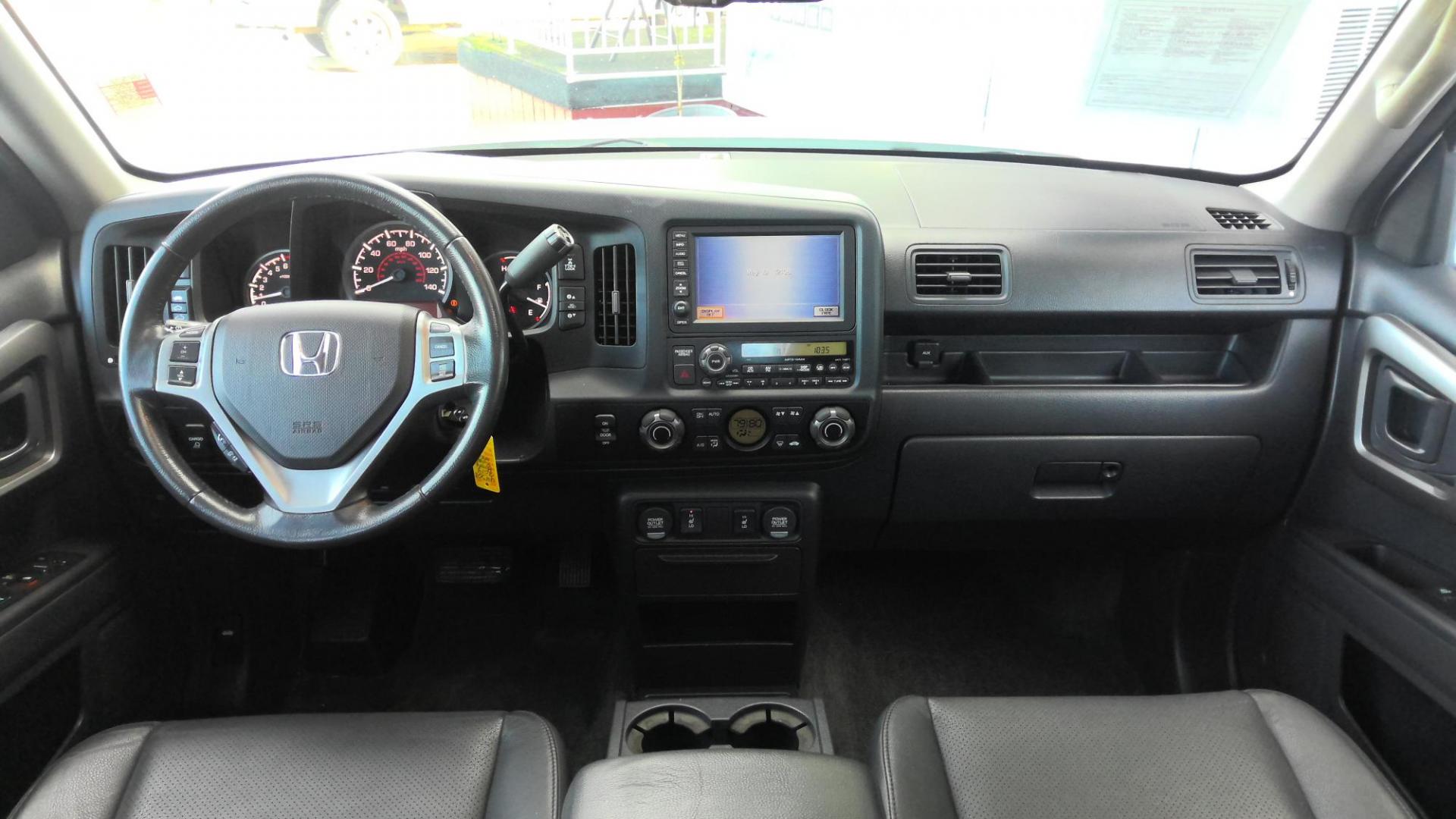 2014 WHITE Honda Ridgeline RTL-S (5FPYK1F65EB) with an 3.5L V6 SOHC 24V engine, 5-Speed Automatic transmission, located at 502 S. Riverside Avenue, Medford, OR, 97501, (541) 773-3136, 42.322803, -122.867477 - Photo#6