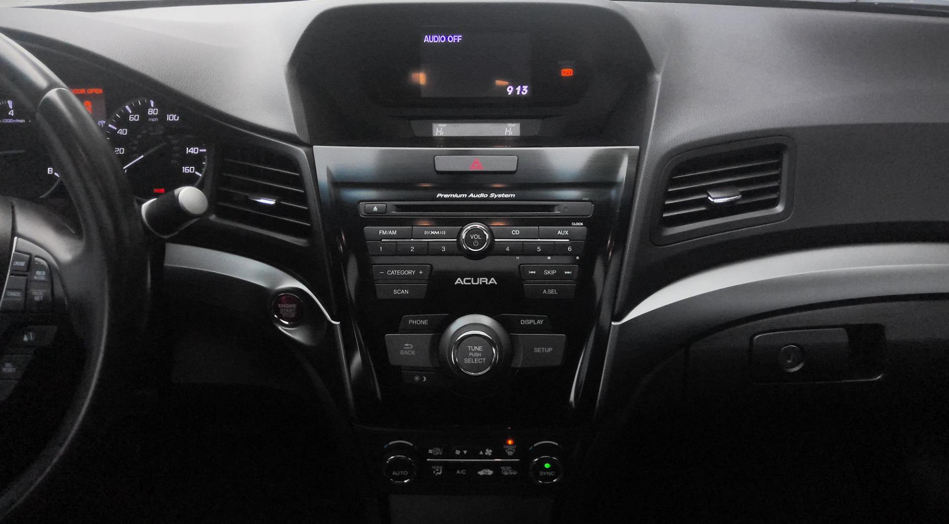 2013 BLACK Acura ILX 5-Spd AT w/ Premium Package (19VDE1F52DE) with an 2.0L L4 16V DOHC engine, 5-Speed Automatic transmission, located at 502 S. Riverside Avenue, Medford, OR, 97501, (541) 773-3136, 42.322803, -122.867477 - Photo#8