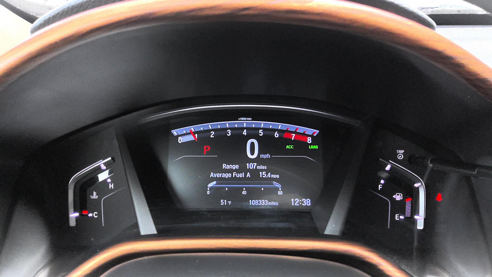 2019 RED Honda CR-V Touring AWD (5J6RW2H93KL) with an 1.5L L4 16V DOHC TURBO engine, CVT transmission, located at 502 S. Riverside Avenue, Medford, OR, 97501, (541) 773-3136, 42.322803, -122.867477 - Photo#19