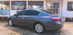 2015 GRAY Honda Accord EX-L V6 Sedan AT (1HGCR3F81FA) with an 3.5L V6 SOHC 24V engine, 6-Speed Automatic transmission, located at 502 S. Riverside Avenue, Medford, OR, 97501, (541) 773-3136, 42.322803, -122.867477 - Photo#2