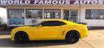 2011 YELLOW Chevrolet Camaro 2SS Coupe (2G1FK1EJ8B9) with an 6.2L V8 OHV 16V engine, 6-Speed Automatic transmission, located at 502 S. Riverside Avenue, Medford, OR, 97501, (541) 773-3136, 42.322803, -122.867477 - Photo#0