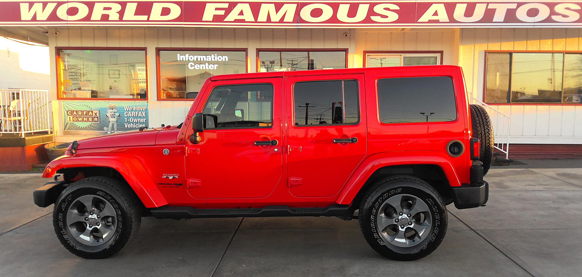 photo of 2018 Jeep Wrangler Unlimited Sahara 4WD